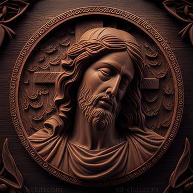 3D model st jesus (STL)